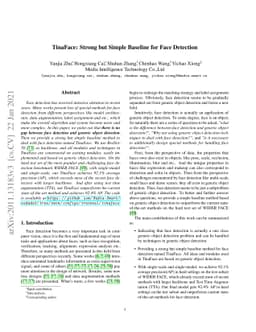 TinaFace: Strong but Simple Baseline for Face Detection