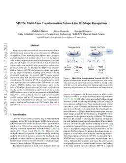 MVTN: Multi-View Transformation Network for 3D Shape Recognition