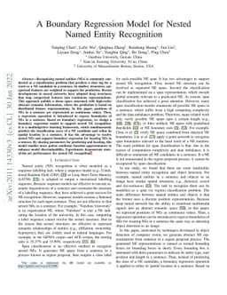 A Boundary Regression Model for Nested Named Entity Recognition