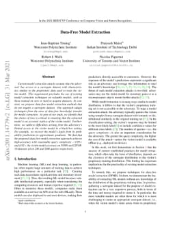 Data-Free Model Extraction
