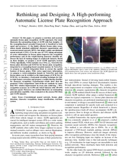 Rethinking and Designing a High-performing Automatic License Plate
  Recognition Approach