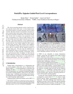 Patch2Pix: Epipolar-Guided Pixel-Level Correspondences