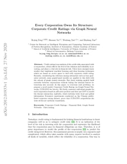 Every Corporation Owns Its Structure: Corporate Credit Ratings via Graph
  Neural Networks