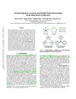 TornadoAggregate: Accurate and Scalable Federated Learning via the
  Ring-Based Architecture