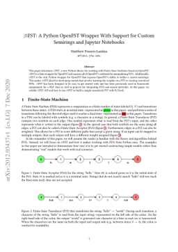MFST: A Python OpenFST Wrapper With Support for Custom Semirings and
  Jupyter Notebooks