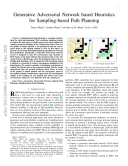 Generative Adversarial Network based Heuristics for Sampling-based Path
  Planning