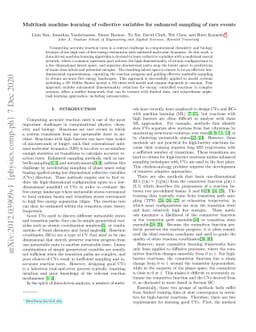Multitask machine learning of collective variables for enhanced sampling
  of rare events