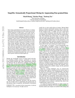 SnapMix: Semantically Proportional Mixing for Augmenting Fine-grained
  Data