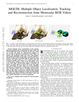 MOLTR: Multiple Object Localisation, Tracking, and Reconstruction from
  Monocular RGB Videos