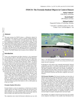 FSOCO: The Formula Student Objects in Context Dataset