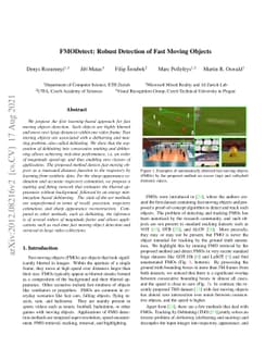 FMODetect: Robust Detection of Fast Moving Objects