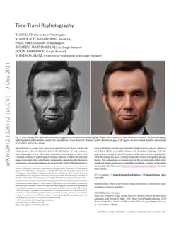 Time-Travel Rephotography