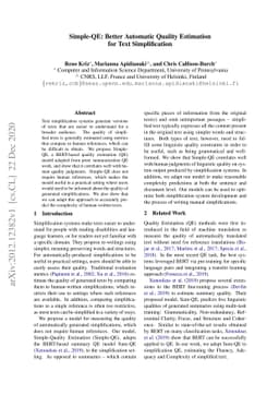 Simple-QE: Better Automatic Quality Estimation for Text Simplification