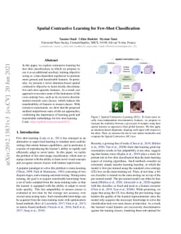 Spatial Contrastive Learning for Few-Shot Classification