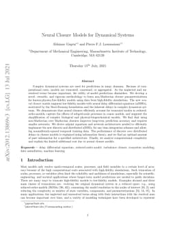 Neural Closure Models for Dynamical Systems