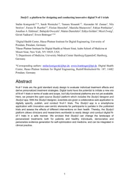 StudyU: a platform for designing and conducting innovative digital
  N-of-1 trials