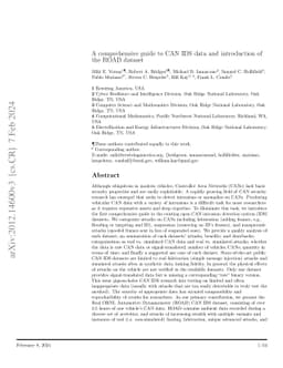 A Comprehensive Guide to CAN IDS Data & Introduction of the ROAD Dataset