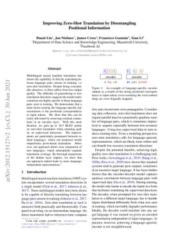 Improving Zero-Shot Translation by Disentangling Positional Information