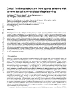 Global field reconstruction from sparse sensors with Voronoi
  tessellation-assisted deep learning