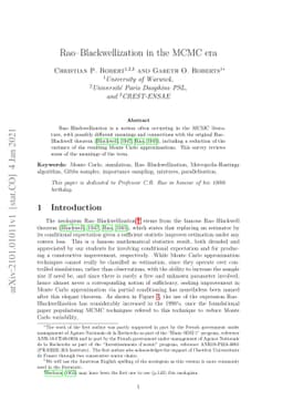 Rao-Blackwellization in the MCMC era