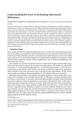 Understanding the Error in Evaluating Adversarial Robustness