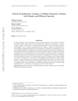 Switch Transformers: Scaling to Trillion Parameter Models with Simple
  and Efficient Sparsity