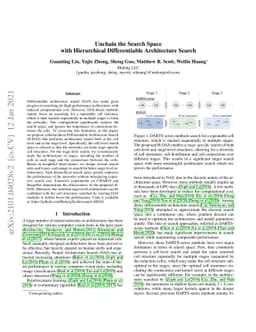Unchain the Search Space with Hierarchical Differentiable Architecture
  Search