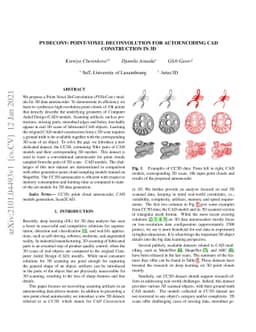 PvDeConv: Point-Voxel Deconvolution for Autoencoding CAD Construction in
  3D