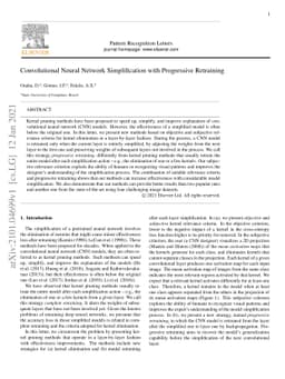 Convolutional Neural Network Simplification with Progressive Retraining