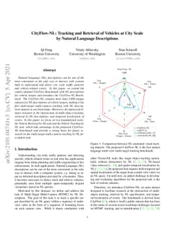 CityFlow-NL: Tracking and Retrieval of Vehicles at City Scale by Natural
  Language Descriptions