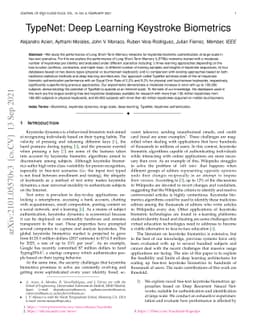 TypeNet: Deep Learning Keystroke Biometrics