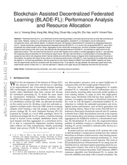 Blockchain Assisted Decentralized Federated Learning (BLADE-FL):
  Performance Analysis and Resource Allocation