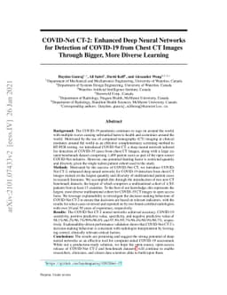 COVID-Net CT-2: Enhanced Deep Neural Networks for Detection of COVID-19
  from Chest CT Images Through Bigger, More Diverse Learning