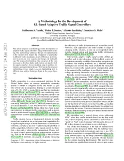 A Methodology for the Development of RL-Based Adaptive Traffic Signal
  Controllers