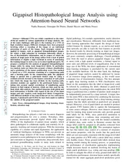 Gigapixel Histopathological Image Analysis using Attention-based Neural
  Networks