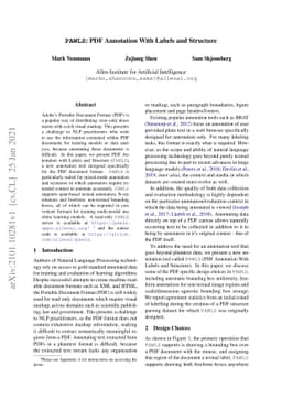 PAWLS: PDF Annotation With Labels and Structure