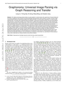 Graphonomy: Universal Image Parsing via Graph Reasoning and Transfer