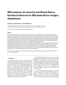EEG-Inception: An Accurate and Robust End-to-End Neural Network for
  EEG-based Motor Imagery Classification