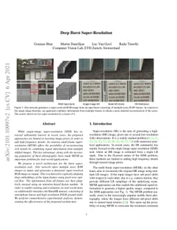 Deep Burst Super-Resolution