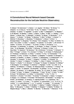 A Convolutional Neural Network based Cascade Reconstruction for the
  IceCube Neutrino Observatory