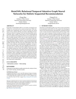 RetaGNN: Relational Temporal Attentive Graph Neural Networks for
  Holistic Sequential Recommendation