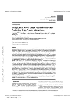 BridgeDPI: A Novel Graph Neural Network for Predicting Drug-Protein
  Interactions