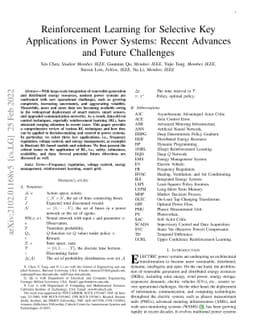 Reinforcement Learning for Selective Key Applications in Power Systems:
  Recent Advances and Future Challenges