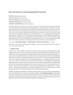 EUCA: the End-User-Centered Explainable AI Framework