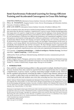 Semi-Synchronous Federated Learning for Energy-Efficient Training and
  Accelerated Convergence in Cross-Silo Settings