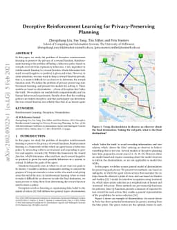 Deceptive Reinforcement Learning for Privacy-Preserving Planning