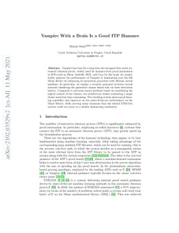 Vampire With a Brain Is a Good ITP Hammer