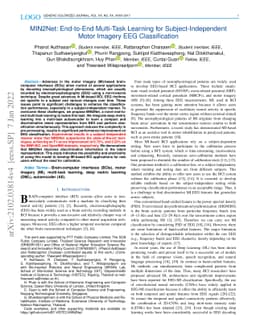 MIN2Net: End-to-End Multi-Task Learning for Subject-Independent Motor
  Imagery EEG Classification
