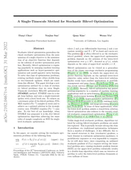 A Single-Timescale Method for Stochastic Bilevel Optimization