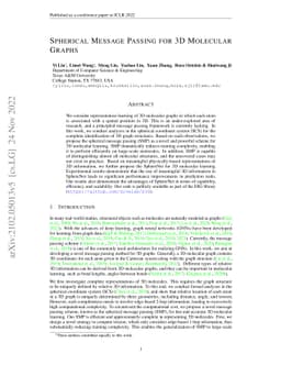Spherical Message Passing for 3D Graph Networks